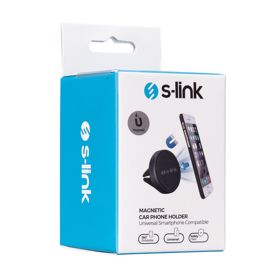 S-link SL-AT29 Universal Ayarlanabilir Siyah Mıknatıslı Araç Telefon Tutucu