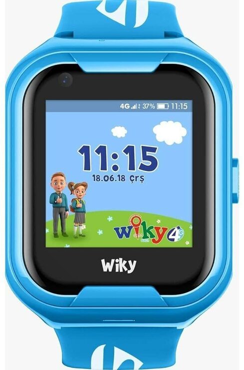 Wiky Watch Akıllı Çocuk Saati 4G Görüntülü Konuşma Mavi